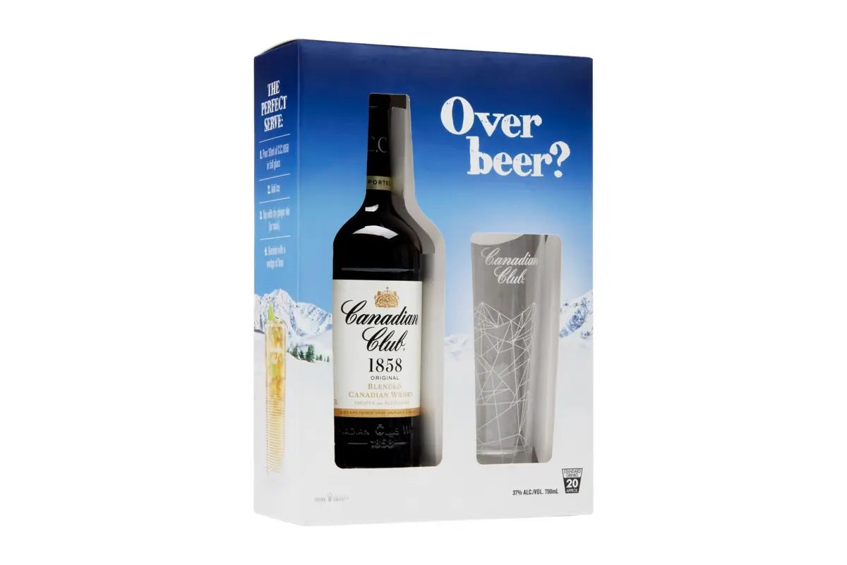 Canadian Club Highball Glass Gift Pack