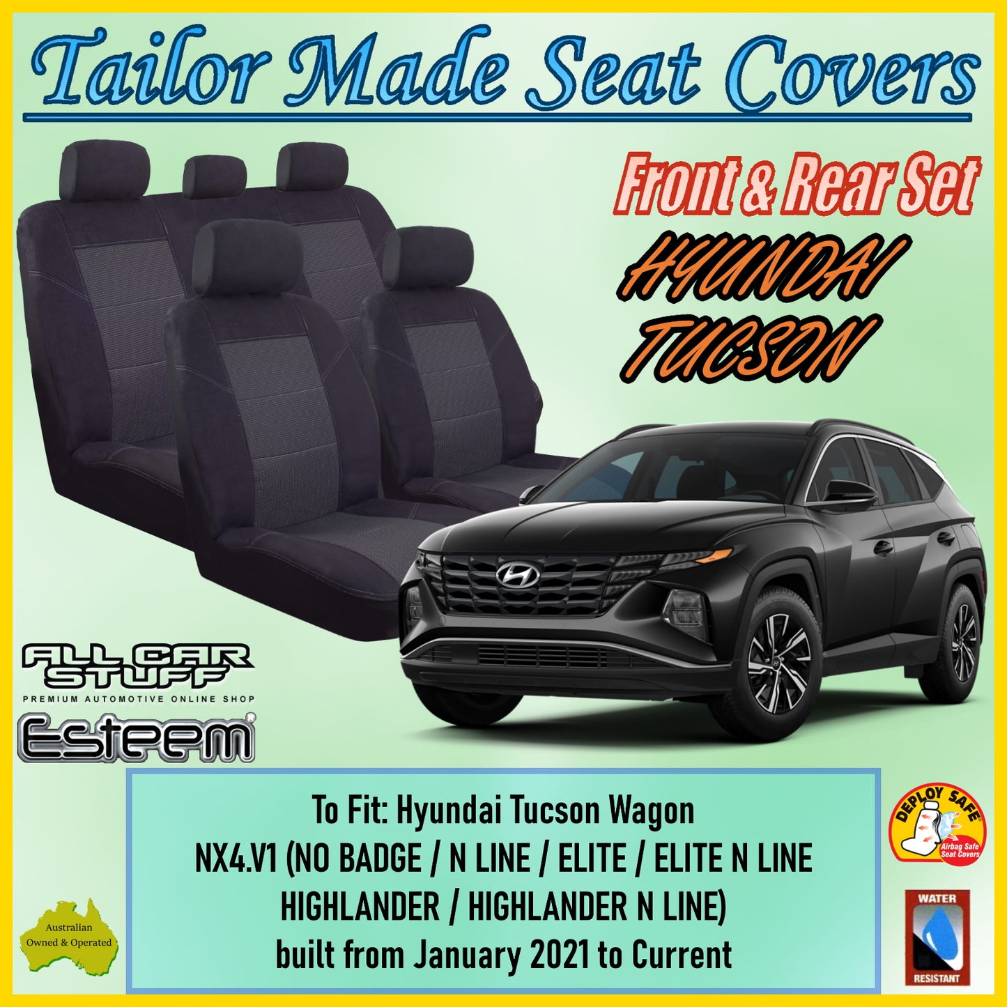 HYUNDAI TUCSON CAR SEAT COVER SET