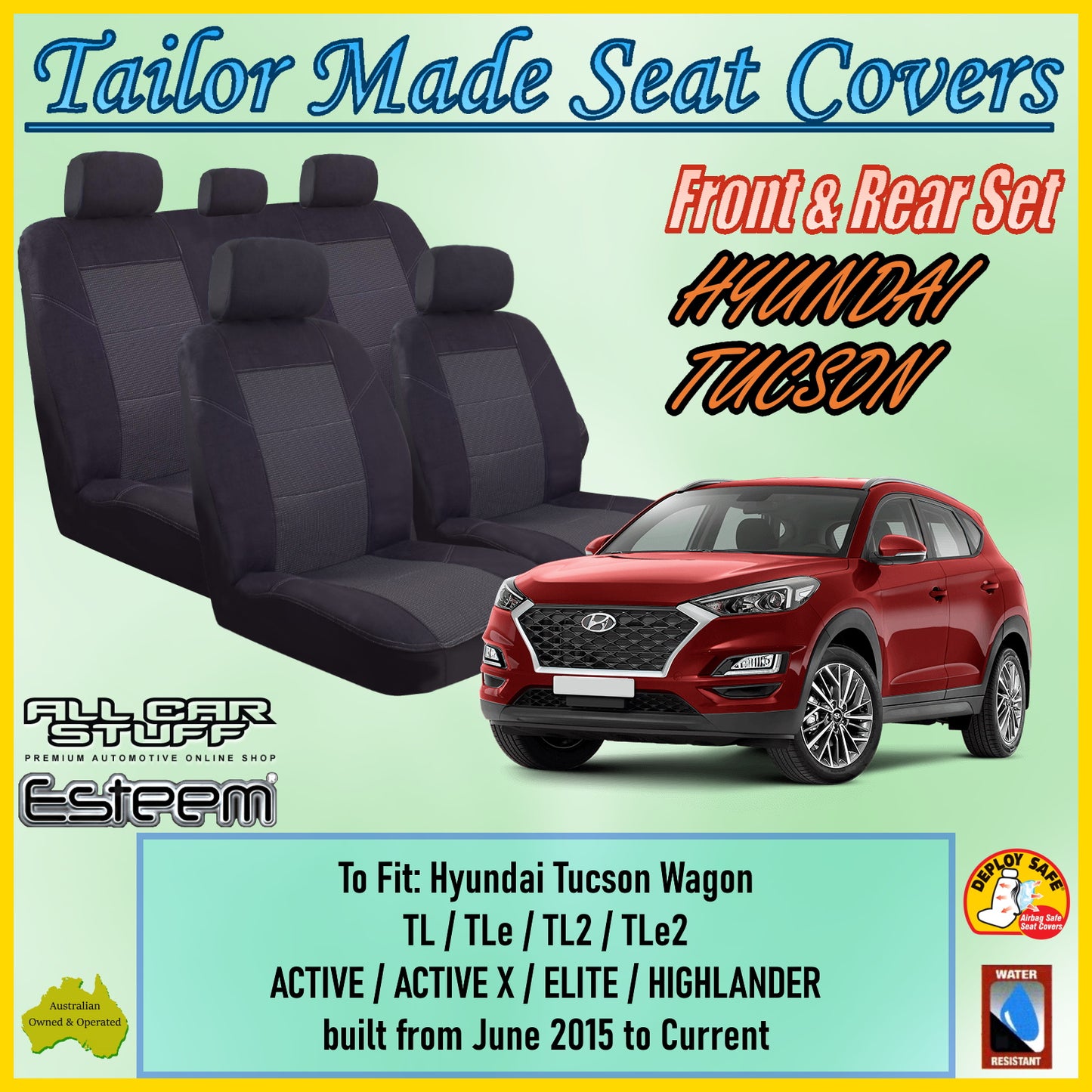 HYUNDAI TUCSON CAR SEAT COVER SET