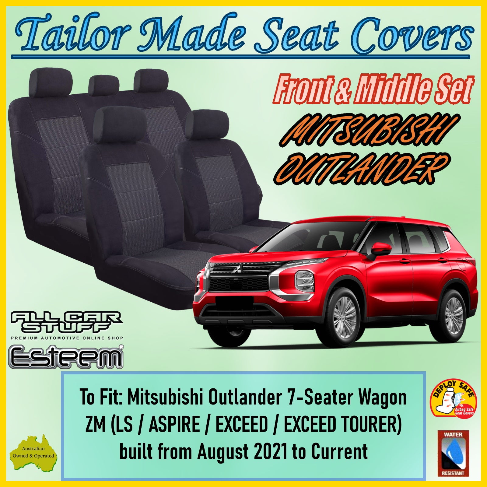 7 seater car shop seat cover set