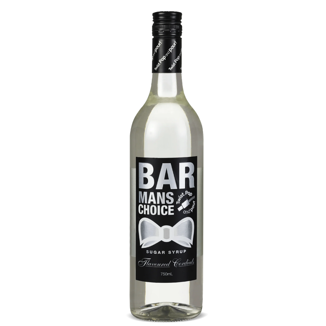 BAR MANS CHOICE SUGAR SYRUP 750ML