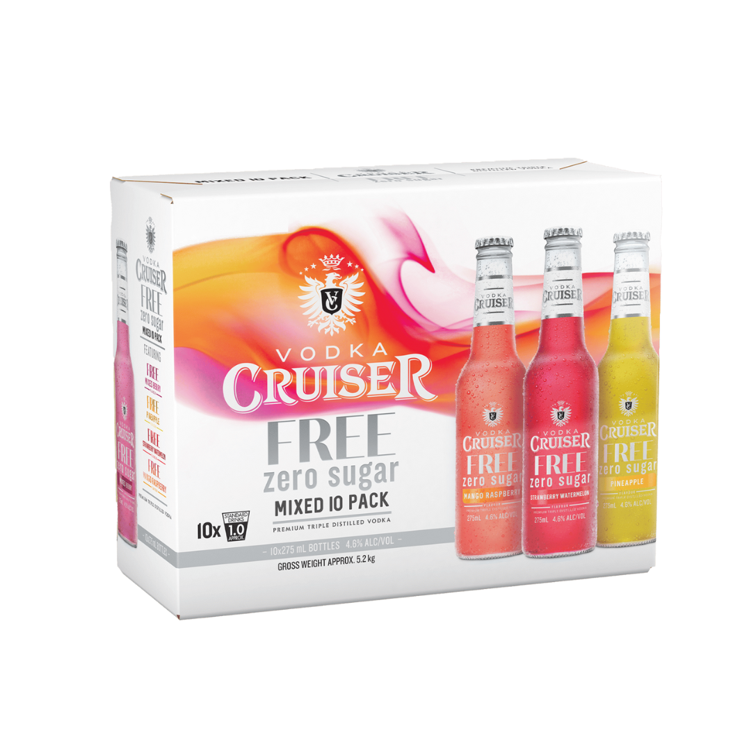 Vodka Cruiser ZERO SUGAR 1 Pack