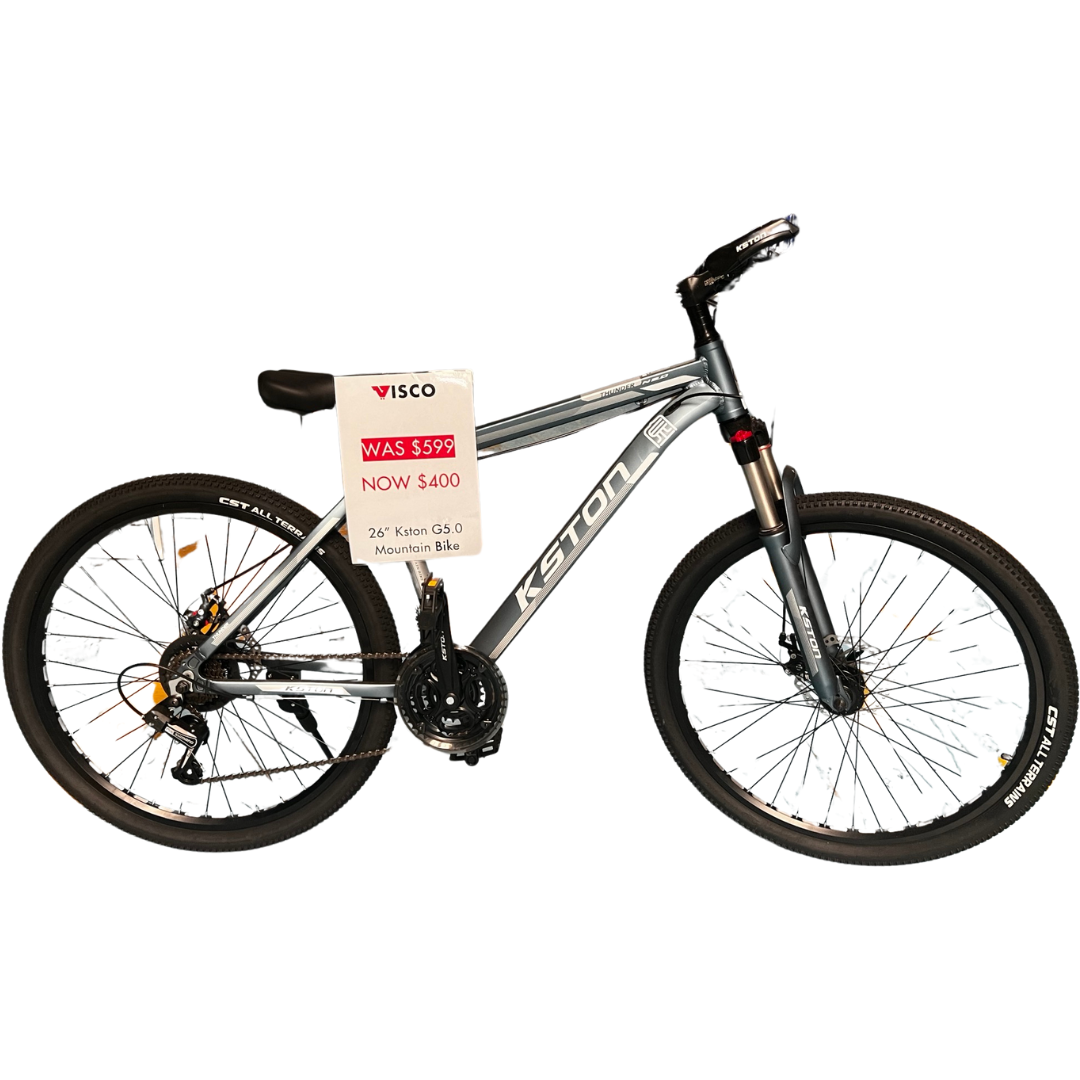 26" Kston G5.0 Mountain Bike SHIMANO Gear 21 Speed Blue