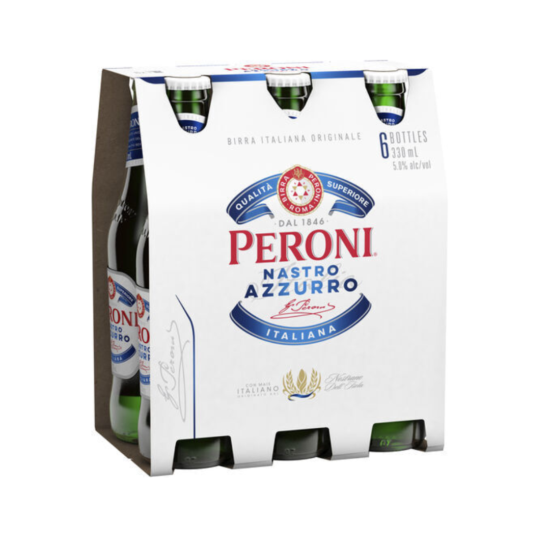 Peroni Nastro Azzurro 5% Bottle 330ml