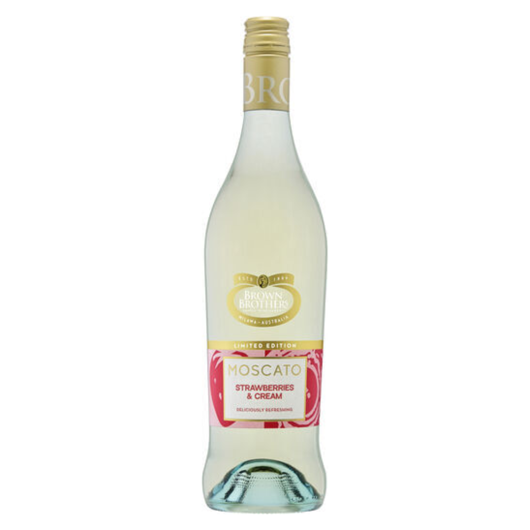 Brown Brothers Moscato Strawberries & Cream Limited Ed 750mL