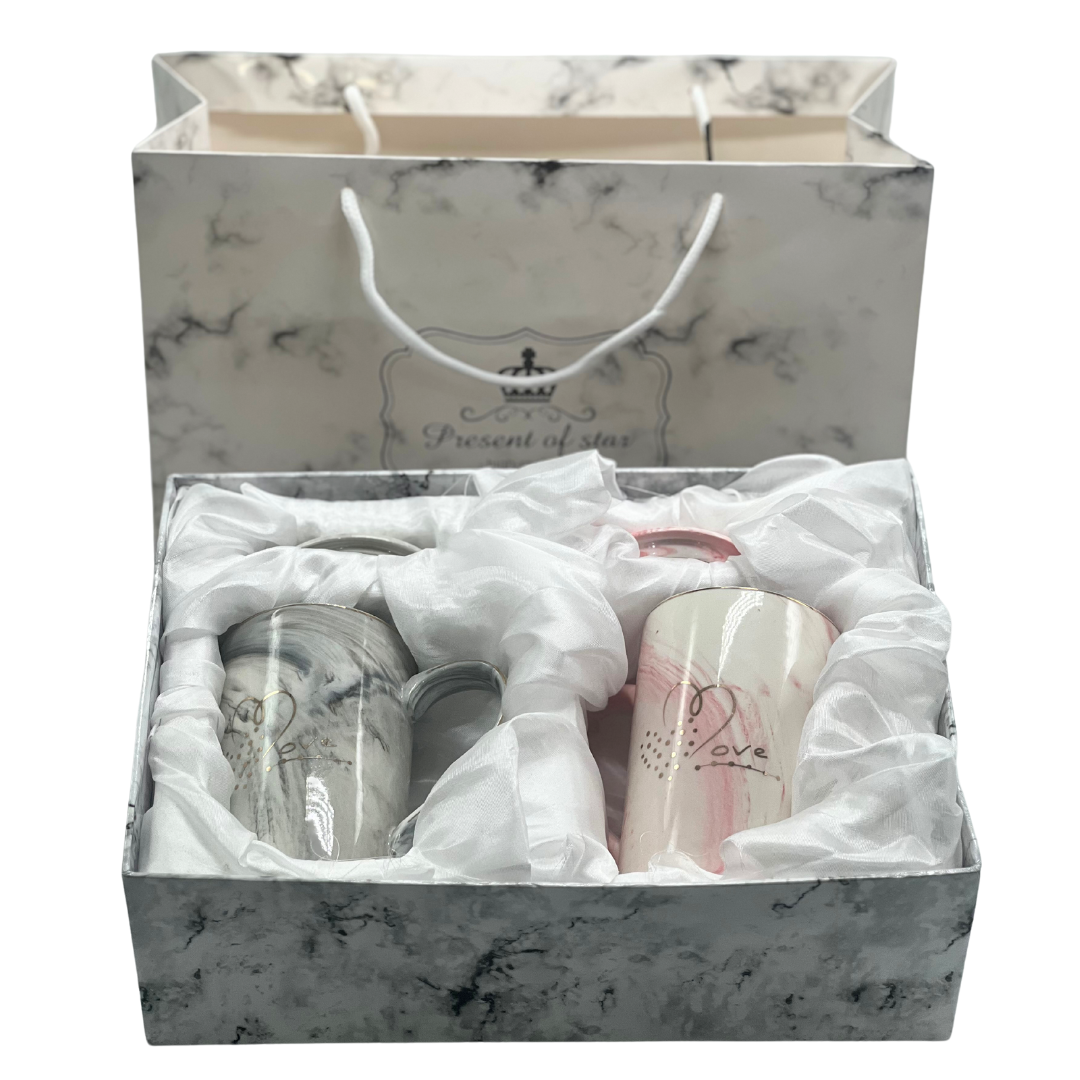 Large Double Mug Set