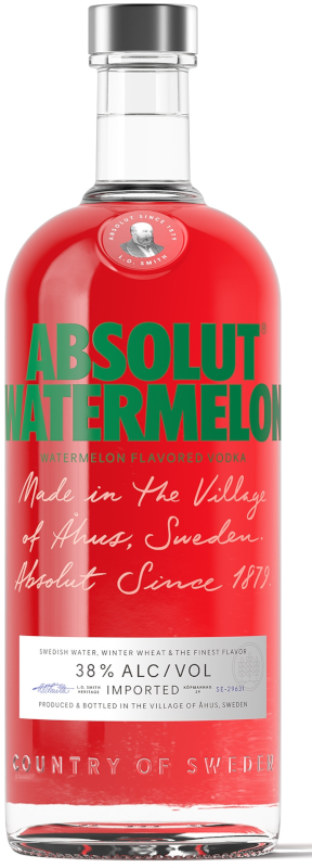 Absolut Watermelon Vodka 700mL