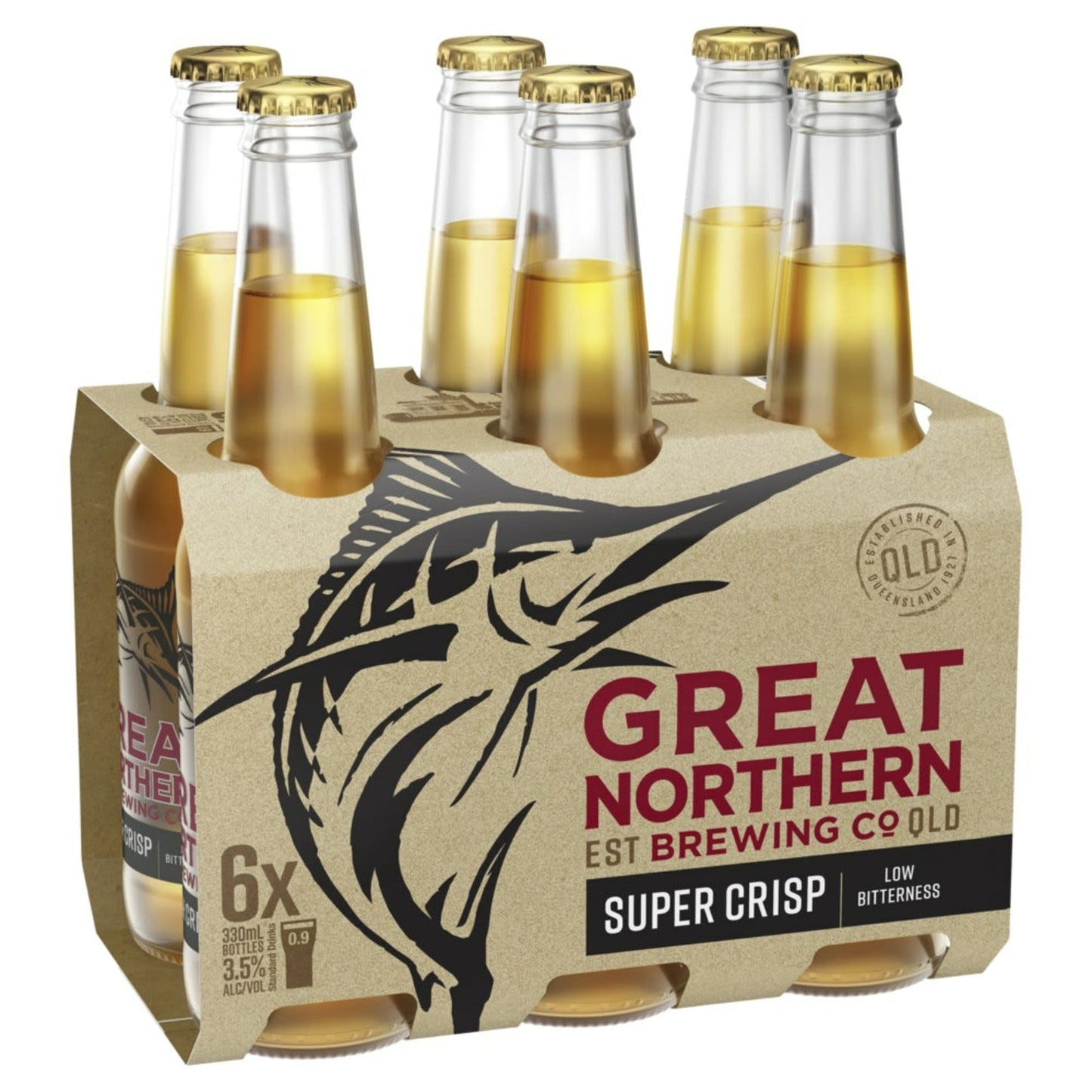 Great Northern Brewing Company super crisp lager 6 Pack
