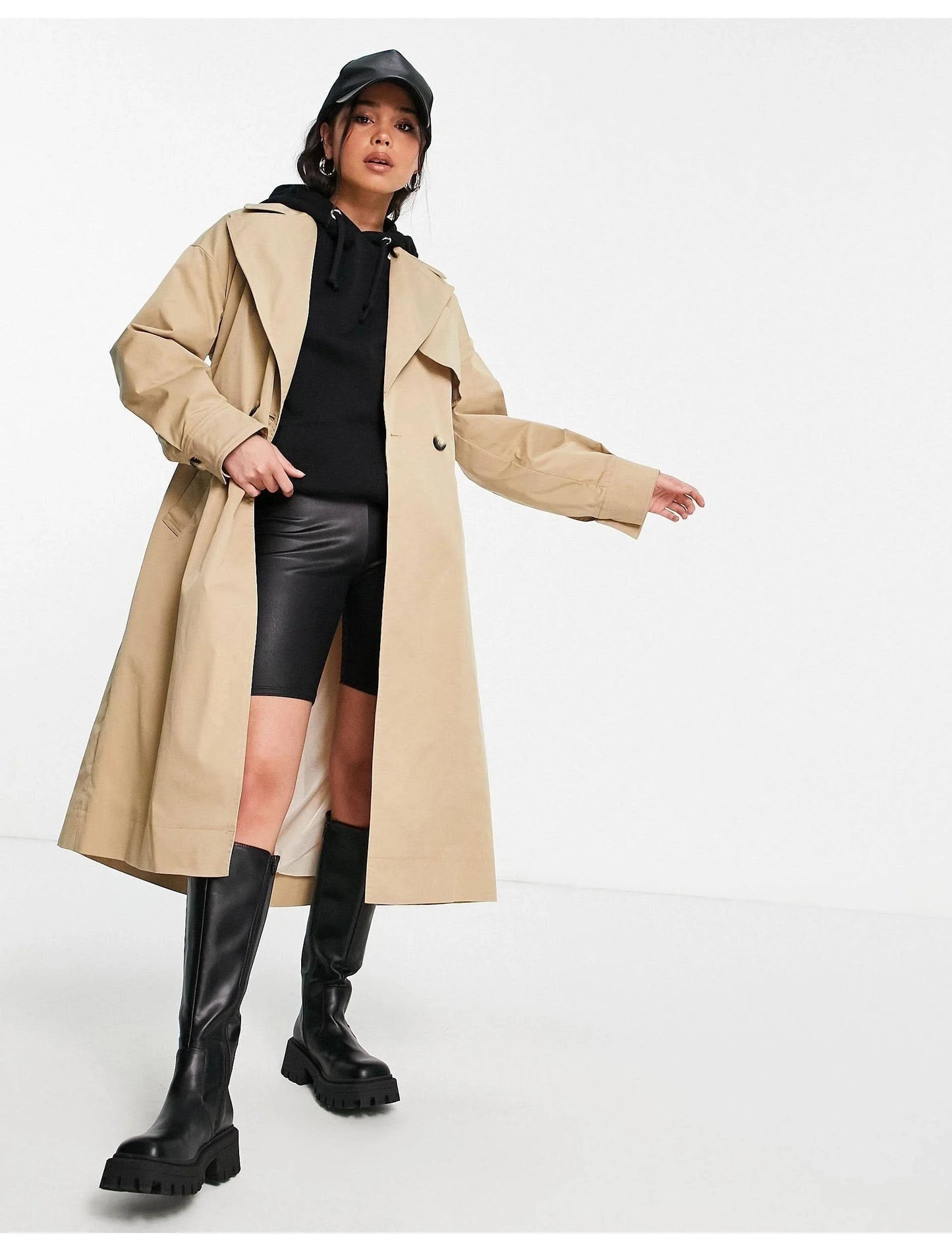 Beige Trench Coat