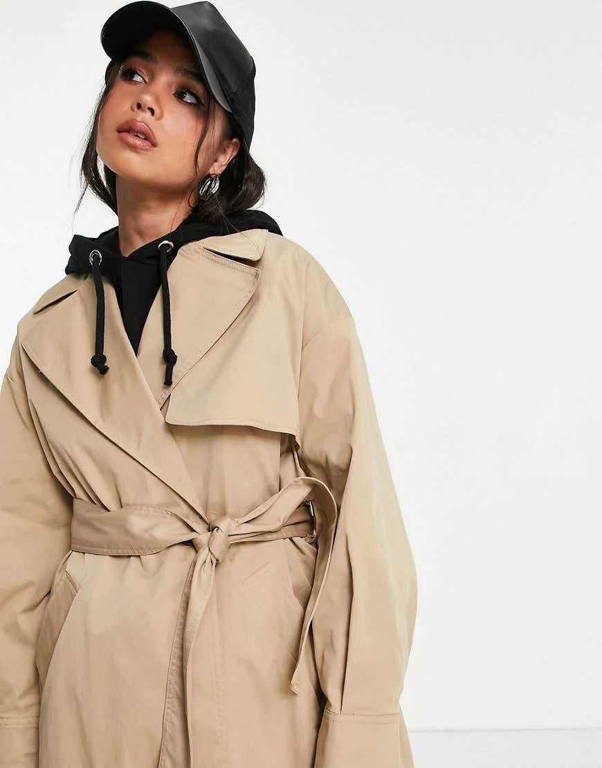 Beige Trench Coat