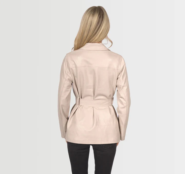 Women's Faux Leather Jacket