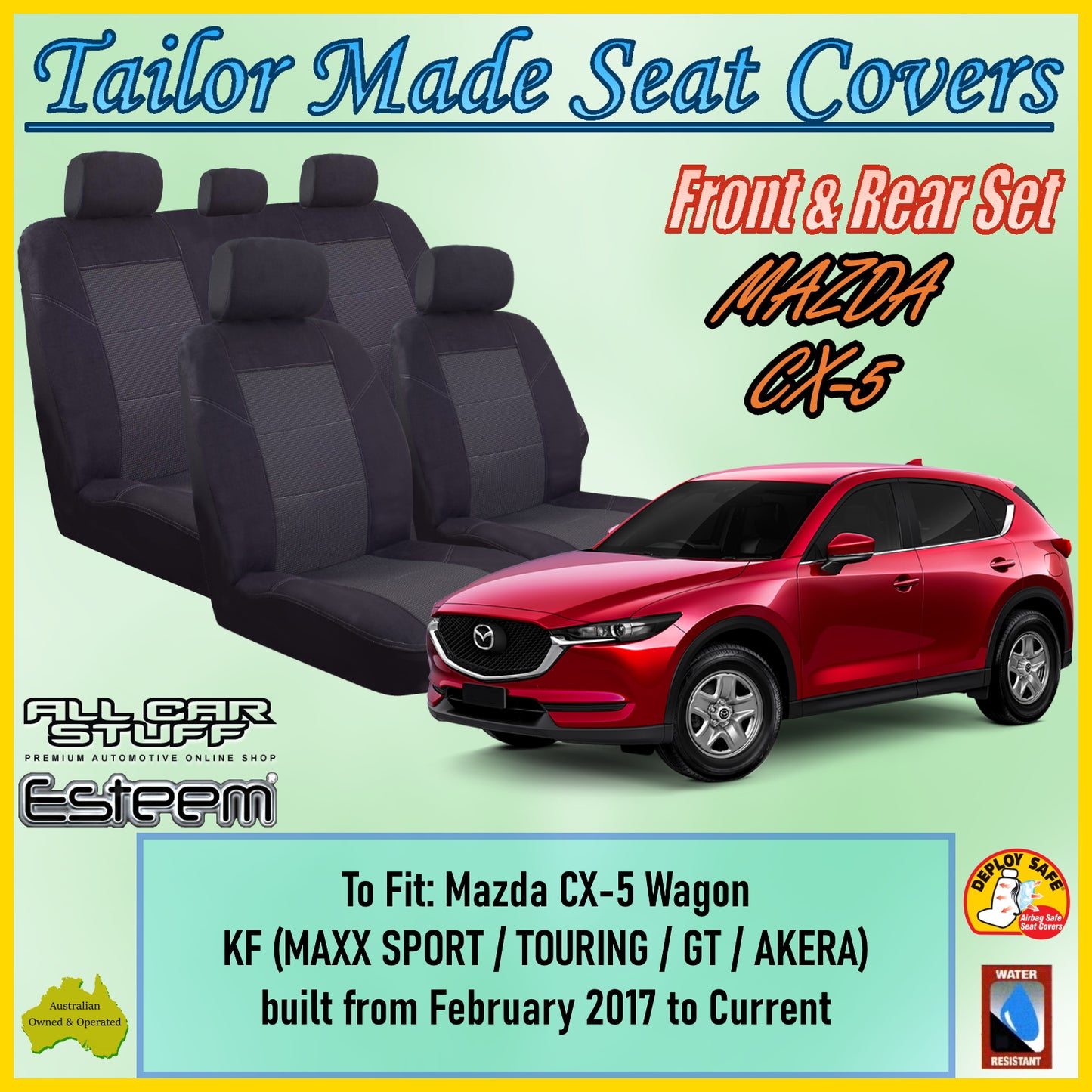 MAZDA CX-5 WAGON 17-24 CAR SEAT COVER SEAT