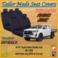 TOYOTA HILUX DOUBLE CAB 15-24 CAR SEAT COVER SET