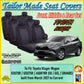 TOYOTA KLUGER 8 SEATER GRANDE 10-14 CAR SEAT COVER SEAT