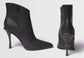 Black Stiletto Pointed Toe Boots